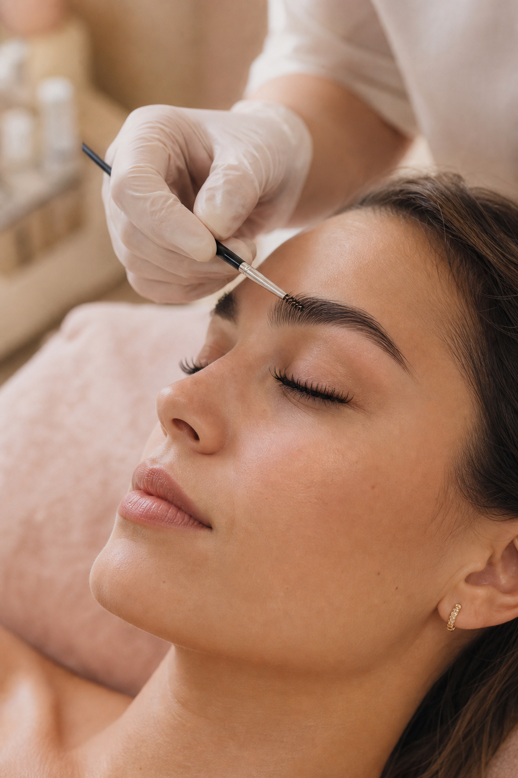 Vipper før lash lift